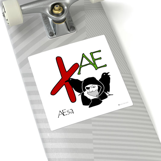 Æ - square stickers 2"-6"