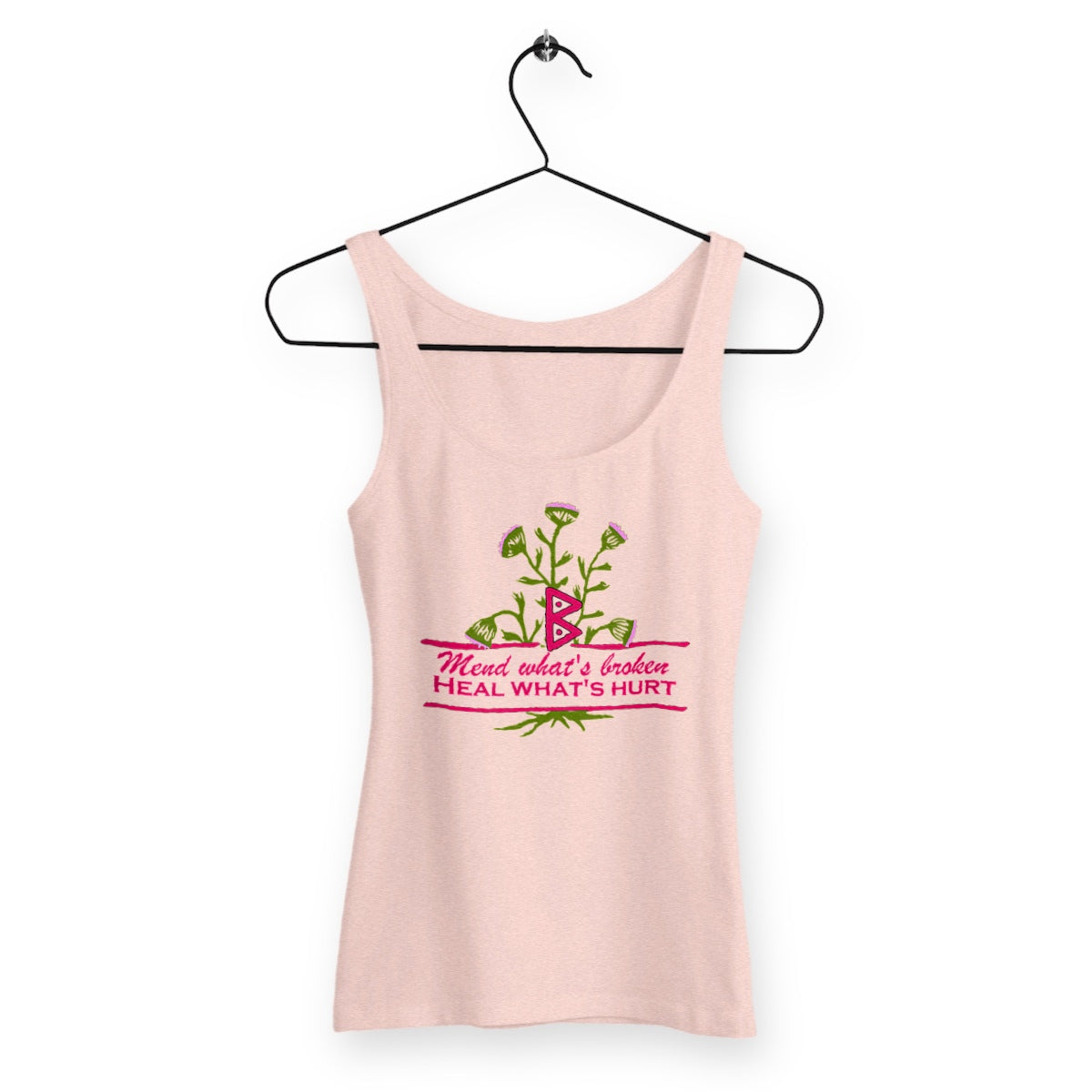 Plástur mend and heal women's tank top